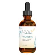 revitalize and nourish your skin: eva naturals xl 2 oz. plant-based vitamin e oil for effective skin care logo