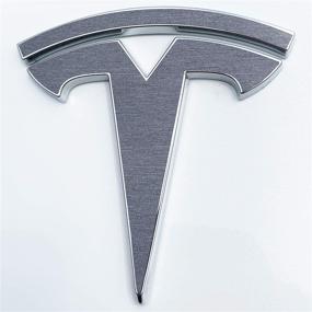 img 2 attached to Наклейка с логотипом Custom Cut Graphics для Tesla Model S New Fascia