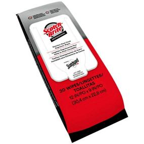 img 4 attached to 🧽 Scotch-Brite Stainless Steel Hood Degreaser Wipes with Scotchgard Protector - Ideal for Appliances, Fridge, Fryer, Range Hood, Dishwasher, Sink