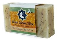 blue moon elise natural bug-repellent soap: made with 100% pure citronella, eucalyptus, 🌿 and lemongrass essential oils to deter annoying pests. ideal for camping and outdoor enthusiasts. logo