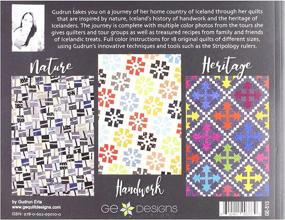 img 1 attached to 🌈 Discover the Mesmerizing Beauty of Iceland with the G. E. Designs Quilts of Iceland Book