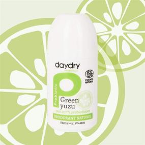 img 3 attached to DayDry Probiotic Green Yuzu Natural Deodorant for Sensitive Skin, Aluminium & Cruelty-Free, Roll-on 1.69oz - Unisex