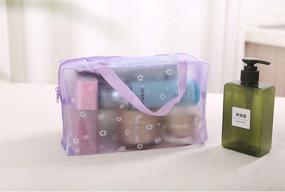 img 2 attached to Cosmetic Toiletry Transparent Waterproof Organizer