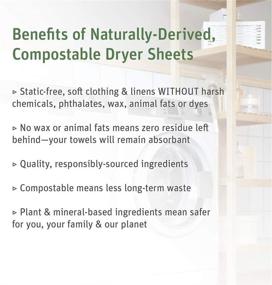 img 2 attached to 🌼 Grab Green Natural Newborn Baby Laundry Dryer Sheets: Calming Chamomile with Essential Oils - 3 Count