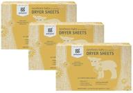 🌼 grab green natural newborn baby laundry dryer sheets: calming chamomile with essential oils - 3 count logo