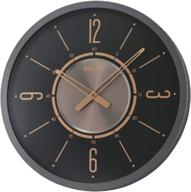 ⌚ seiko davis clock – elegant gold finish with sleek black dial logo