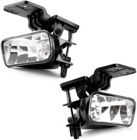 img 2 attached to RP Remarkable Power FL7076: Clear Bumper Fog Lights Pair for 99-02 Silverado, 00-06 Suburban/Tahoe