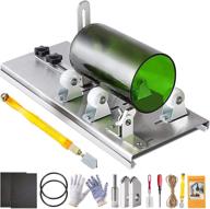 🔪 multi-purpose glass bottle cutter kit for diy crafts - cut square, round, and oval bottles with ease! includes pencil glass cutter tool kit for wine, beer, liquor, whiskey, champagne, and more! logo