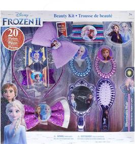 img 4 attached to Disney Frozen 2 Hair Accessory Kit for Girls by Townley Girl - 20 Pieces, Age 3+
