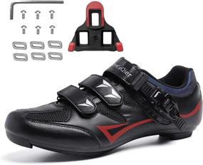 img 3 attached to Cycling Peloton Compatible Outdoor Bicycle Men's Shoes and Athletic