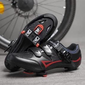 img 1 attached to Cycling Peloton Compatible Outdoor Bicycle Men's Shoes and Athletic