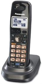 img 1 attached to 📞Улучшенный телефон Panasonic KX-TGA939T с двумя линиями, технологией DECT 6.0 на частоте 1,9 ГГц, дисплеем с подсветкой, функцией громкой связи, трехсторонней конференции и дополнительной цифровой беспроводной возможностью