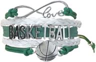 infinity collection basketball bracelet jewelry logo