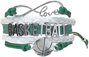 img 2 attached to Infinity Collection Basketball Bracelet Jewelry