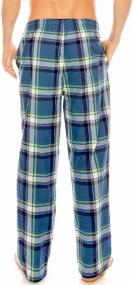 img 2 attached to 👖 TINFL Lounge Cotton Bottoms MLP TP019 Green: Comfortable Men's Sleep & Loungewear