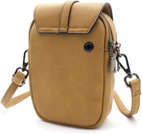 img 2 attached to Lecanedo Small Crossbody Leather Phone Bag: Stylish and Functional Shoulder Bags for Women