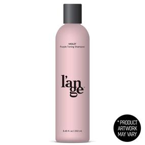 img 3 attached to 🔮 L’ange Hair Violet Purple Toning Shampoo: Restore Hair Color, Remove Yellow & Orange Tones, UV Protection - 8.45 Fl Oz / 250 ml
