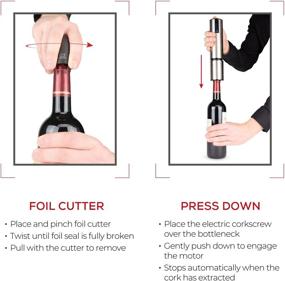 img 3 attached to Peugeot 200497 Rechargeable Corkscrew Opener