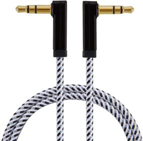 img 4 attached to 🔌 CableCreation 3.5mm Aux Cable 3 Feet – Premium Audio Cable with 24K Gold-Plated Connectors for Phones, Tablets, Headphones, and More