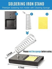 img 1 attached to Industrial Power & Hand Tools: Adjustable Temperature Replacement LDK Soldering