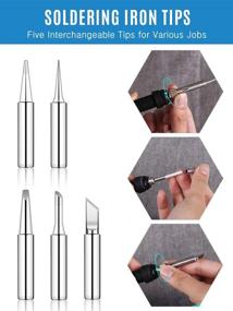 img 2 attached to Industrial Power & Hand Tools: Adjustable Temperature Replacement LDK Soldering