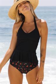 img 2 attached to Холтер Scoop Cherry Control Tankini