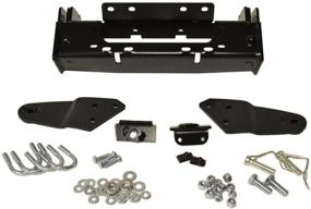 img 1 attached to 🔧 WARN ProVantage ATV Plow Mount Kit: Efficient, Black Design for All-Terrain Vehicles