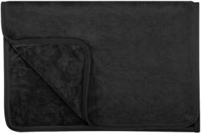 img 3 attached to 🐾 Cozy EIUE Fleece Blankets for Pets: Ultra Soft Warm Throw Blankets for Small Dogs - Reversible Sleeping Mat for All Season Comfort