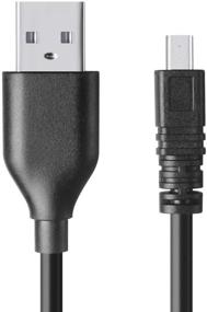 img 3 attached to TENINYU UC-E6 USB Cable 8D | Compatible with Nikon Coolpix L110, L21, L22, S3000, S4000, S6000, S9050, S9200, S9300, S8200 | Nikon Coolpix S8100, P510 | Nikon S4000, S3300