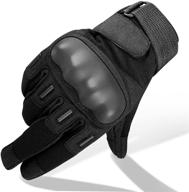 🧤 jackets4bikes men's hard knuckle tactical military gloves - iconic touchscreen protected for combat, hunting, motorcycling, and outdoor activities logo