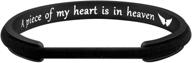 браслет-память wusuaned: трогательный подарок соболезнования для девочек - сердечные украшения логотип