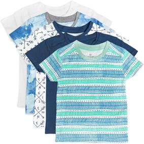 img 4 attached to Premium Organic Cotton T Shirt Multi Packs: Girls' Tops, Tees & Blouses - Shop HonestBaby