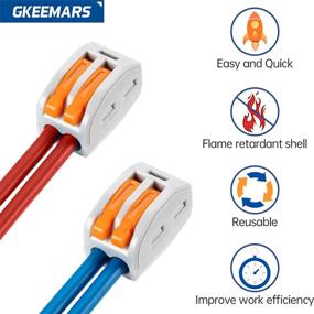 img 2 attached to 🔌 GKEEMARS Connector Splicing Connectors Conductor: Enhancing Electrical Connections Efficiently