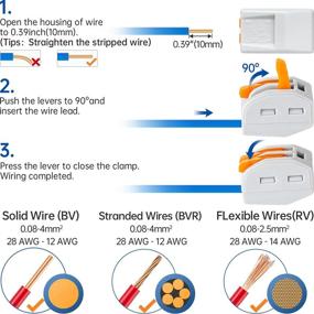 img 1 attached to 🔌 GKEEMARS Connector Splicing Connectors Conductor: Enhancing Electrical Connections Efficiently