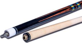 img 1 attached to 🎱 Excellent Performance: LING LI TE LLT Segmented Canadian Maple Billiard Cue - Choose Your Weight (18oz, 19oz, 20oz, 21oz)