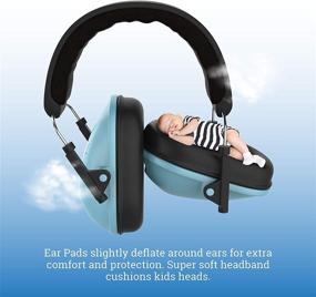 img 3 attached to My Happy Tot Baby Noise Cancelling Headphones: Essential Kids Ear Protection Earmuffs