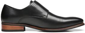 img 2 attached to Faranzi Double Comfortable Classic Business Men's Shoes