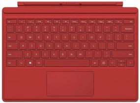 img 3 attached to Microsoft Type Cover For Surface Pro - Red (Renewed)