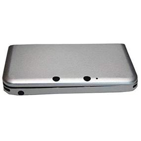 img 2 attached to 🎮 Premium Silver Anti-shock Hard Plastic Box Cover Case Shell for Nintendo 3DS XL LL