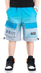 img 4 attached to 🩳 Volunboy Boys' Summer Shorts: Comfy Bottoms for Relaxed Adventures
