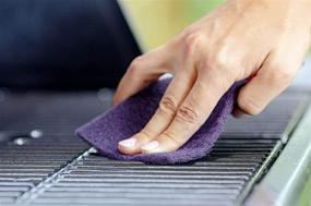 img 1 attached to Scotch-Brite Grill and Grate Scrub, Advanced Technology, 12 Purple Scour Pads, Case