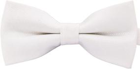 img 3 attached to 🐶 Premium Polyester Formal Dog Bow Ties for Medium & Large Dogs - Amajiji (D012)