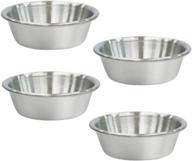 durable stainless steel ramekins for mess-free condiment and dressing dipping логотип