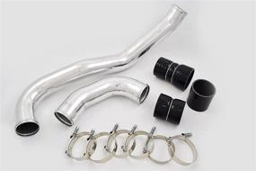 img 1 attached to 🔥 Enhance Your 2008-2010 Ford 6.4L Powerstroke Diesel with our Hot Side Intercooler Pipe & Boot Kit!