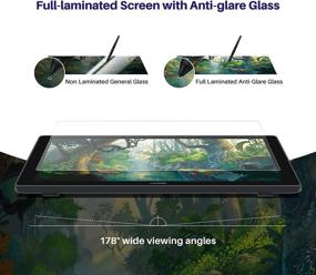 img 3 attached to HUION Full Laminated Battery Free Pressure 23 8Inch