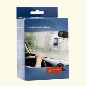 img 2 attached to Budget-friendly 360 Rotating Car Windshield Mount Holder: iPhone, Galaxy, Smartphones & more!