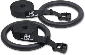 img 4 attached to 💪 Enhance Your Cross Training, Gymnastics, and Fitness Regimen with Garage Fit Gymnastic Rings - Ultimate Heavy-Duty Exercise Rings for Optimal Performance