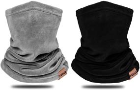 img 4 attached to Windproof Motorcycle 🏍️ Girls' Accessories: Warmer Gaiter Balaclava