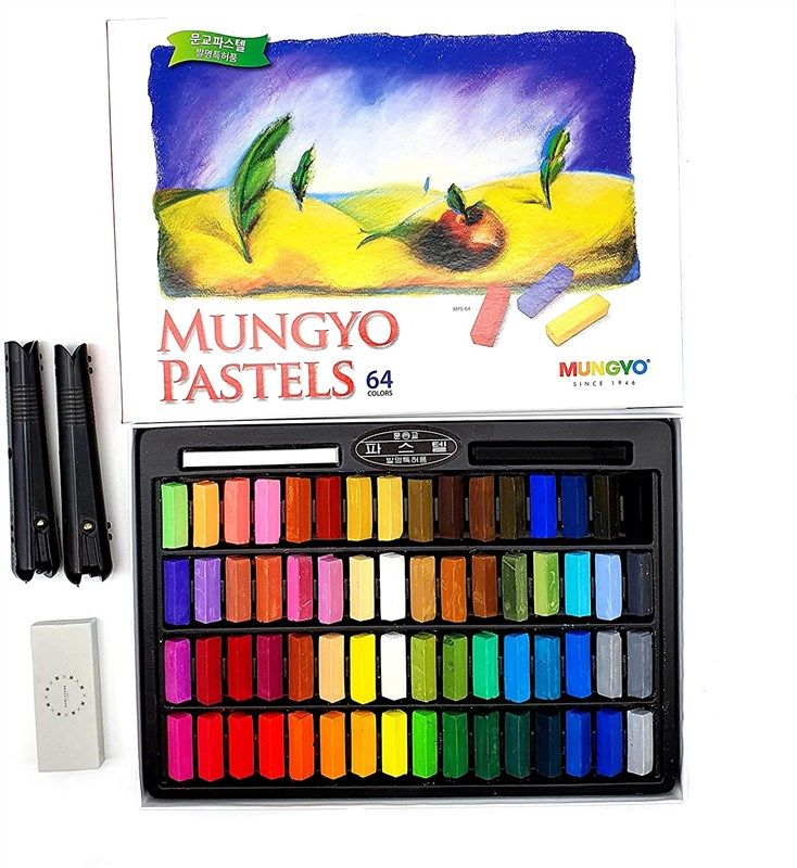 🎨 Gomi Store Non Toxic Soft Pastels Set of 64: Complete…