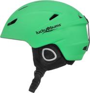 🎿 lucky bums powder series snow helmet - various colors and sizes logo